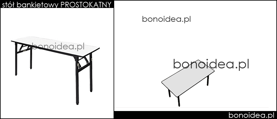 stol bankietowy ustawienie w podkowe bonoidea