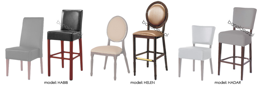 stoliki barowe krzesla restauracyjne hokery bonoidea